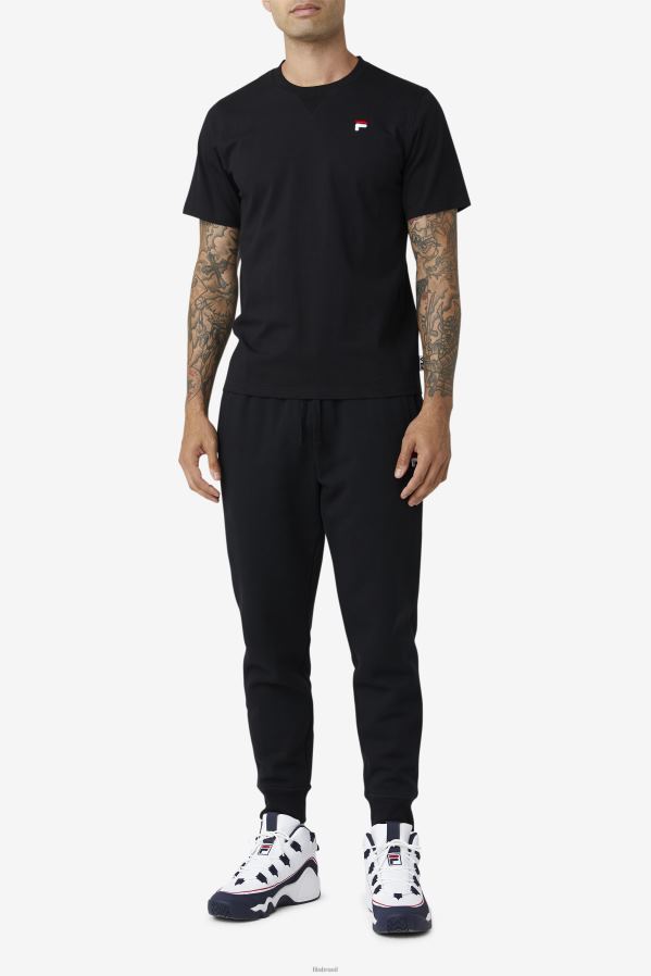 preto FILA camiseta fila preta HXJFD262