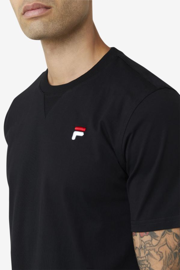 preto FILA camiseta fila preta HXJFD262