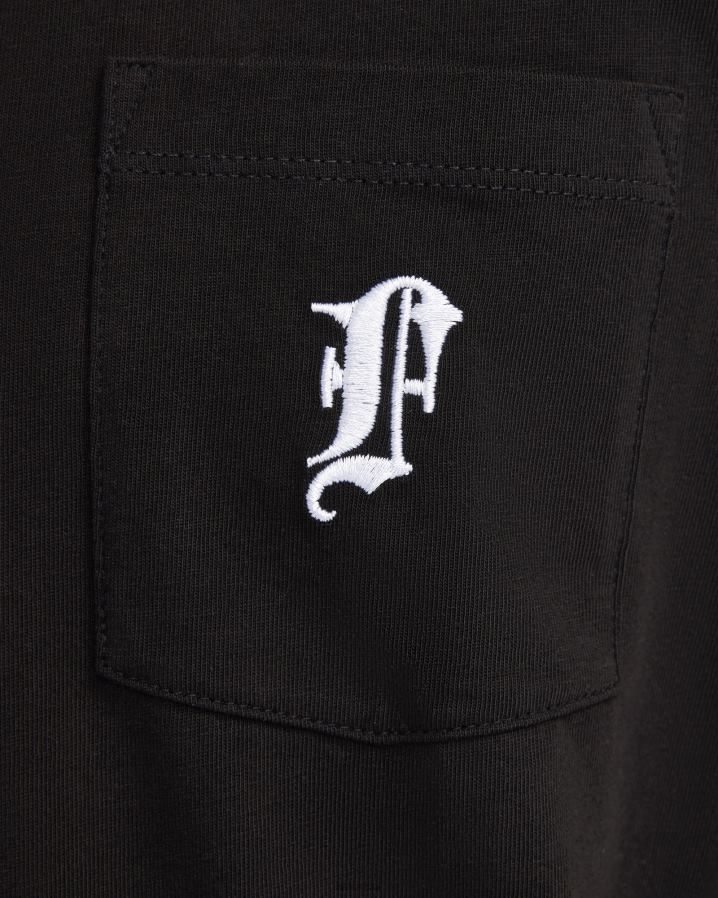 preto FILA camiseta fila raven masculina preta HXJFD2359