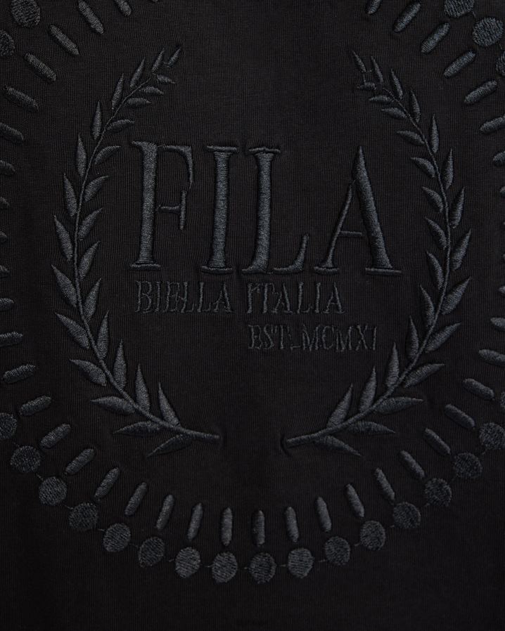 preto FILA camiseta fila ravi masculina preta HXJFD2347