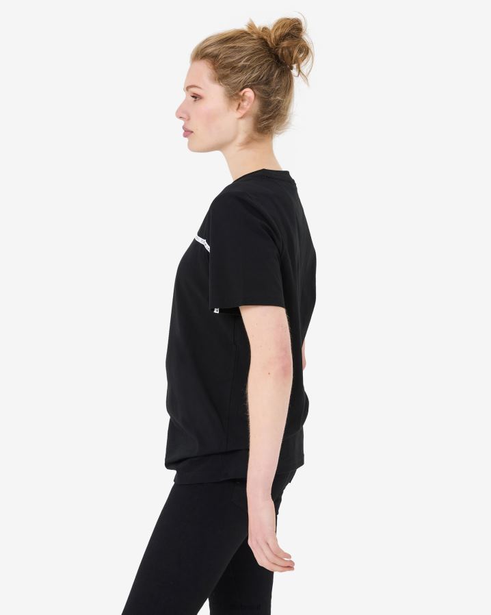 preto FILA camiseta urbana unissex fila preta HXJFD2543