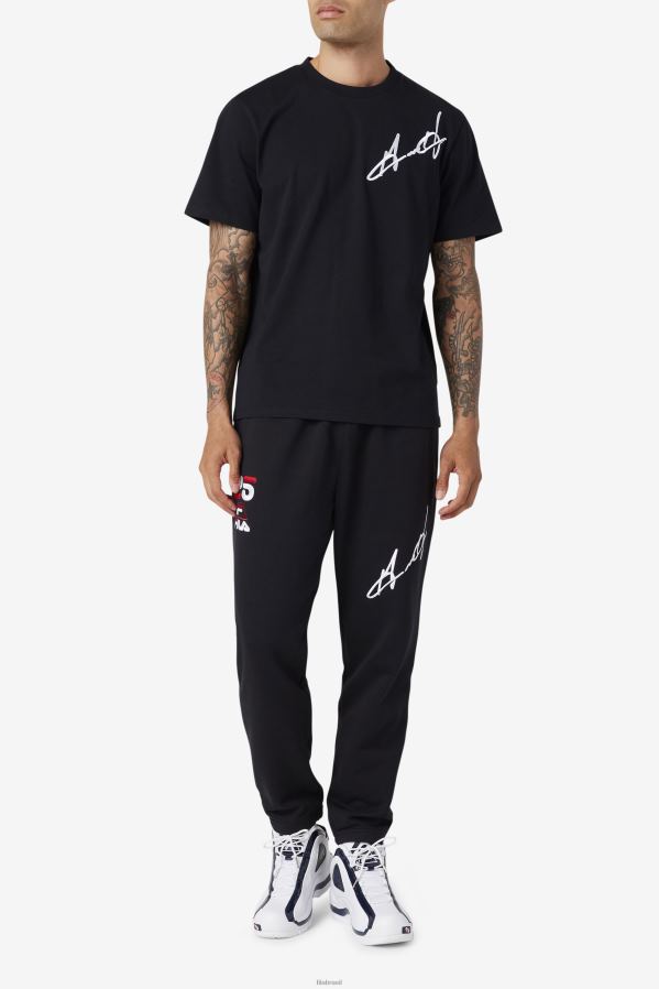 preto FILA grant hill cormac camiseta fila preta HXJFD227