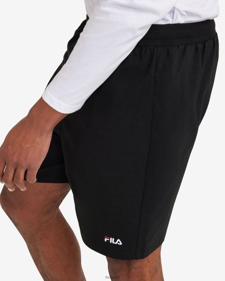 preto FILA short fila masculino básico preto HXJFD2331