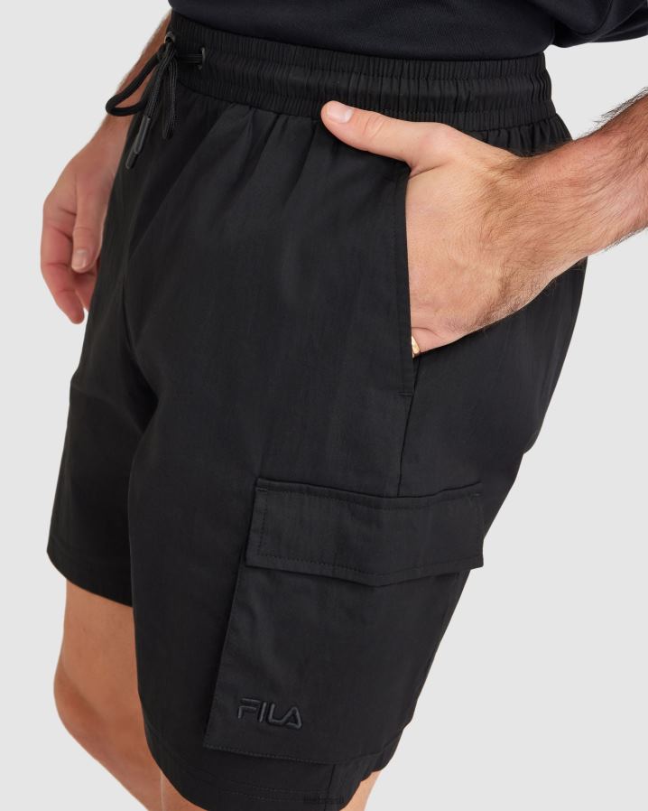 preto FILA short fila masculino preto HXJFD2338