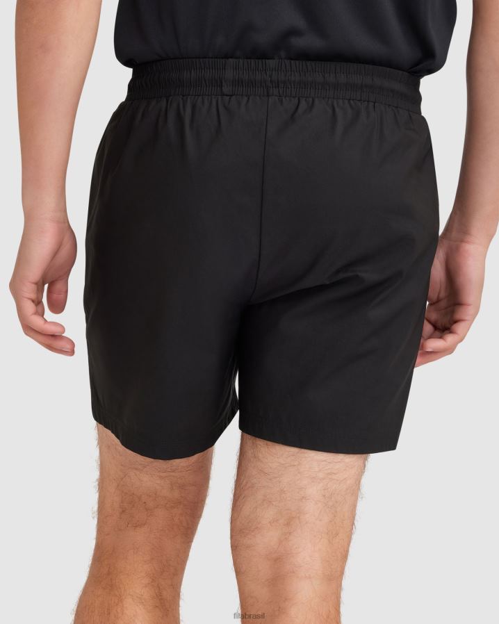 preto FILA short fila masculino preto HXJFD2397