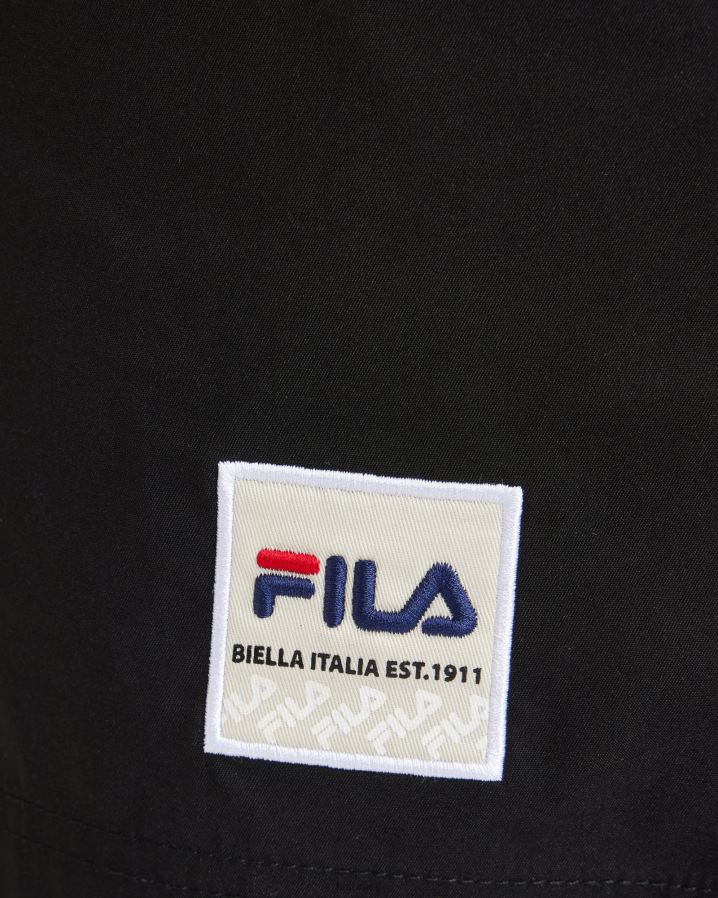 preto FILA short fila masculino preto HXJFD2397