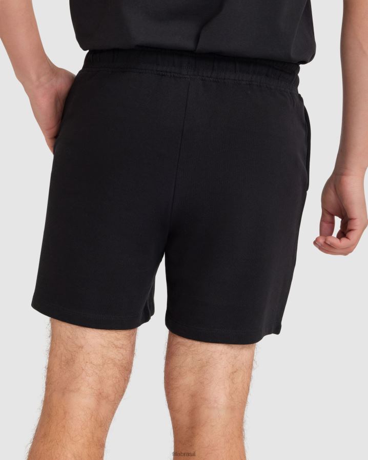 preto FILA short fila masculino preto HXJFD2419