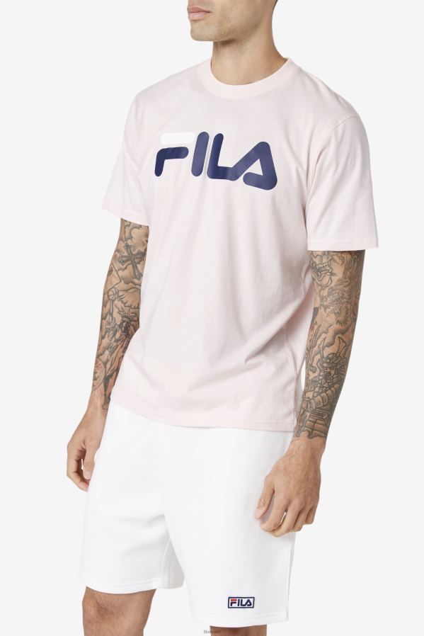 rosa/marinho/branco FILA camiseta águia masculina fila rosa/marinho/branco HXJFD371
