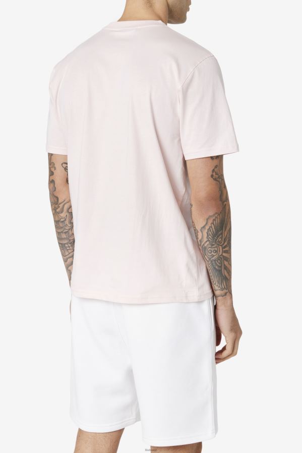 rosa/marinho/branco FILA camiseta águia masculina fila rosa/marinho/branco HXJFD371