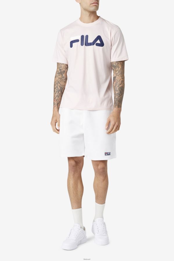 rosa/marinho/branco FILA camiseta águia masculina fila rosa/marinho/branco HXJFD371