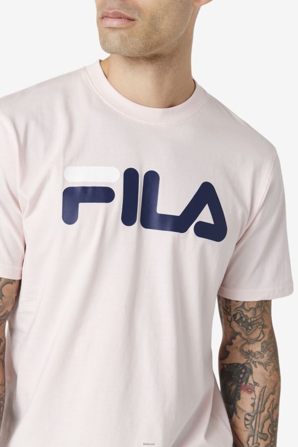rosa/marinho/branco FILA camiseta águia masculina fila rosa/marinho/branco HXJFD371