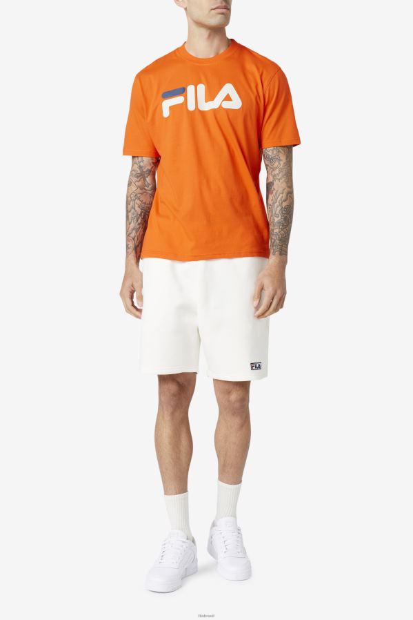 tomate cereja/pedra/marinho FILA camiseta águia masculina tomate cereja/pedra/fila marinho HXJFD329