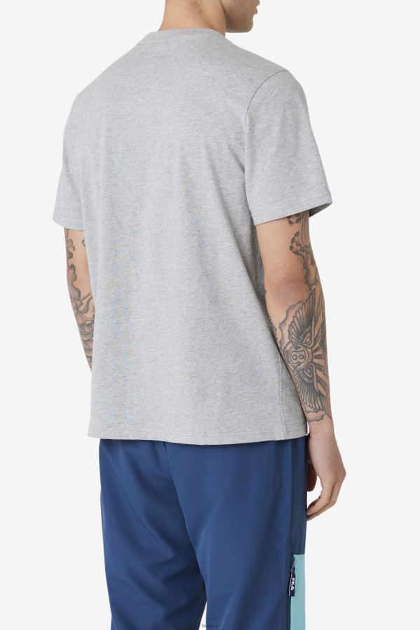 urze cinza FILA camiseta fila visuri cinza mescla HXJFD315