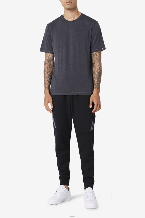 urze preta FILA camiseta fila preta HXJFD400