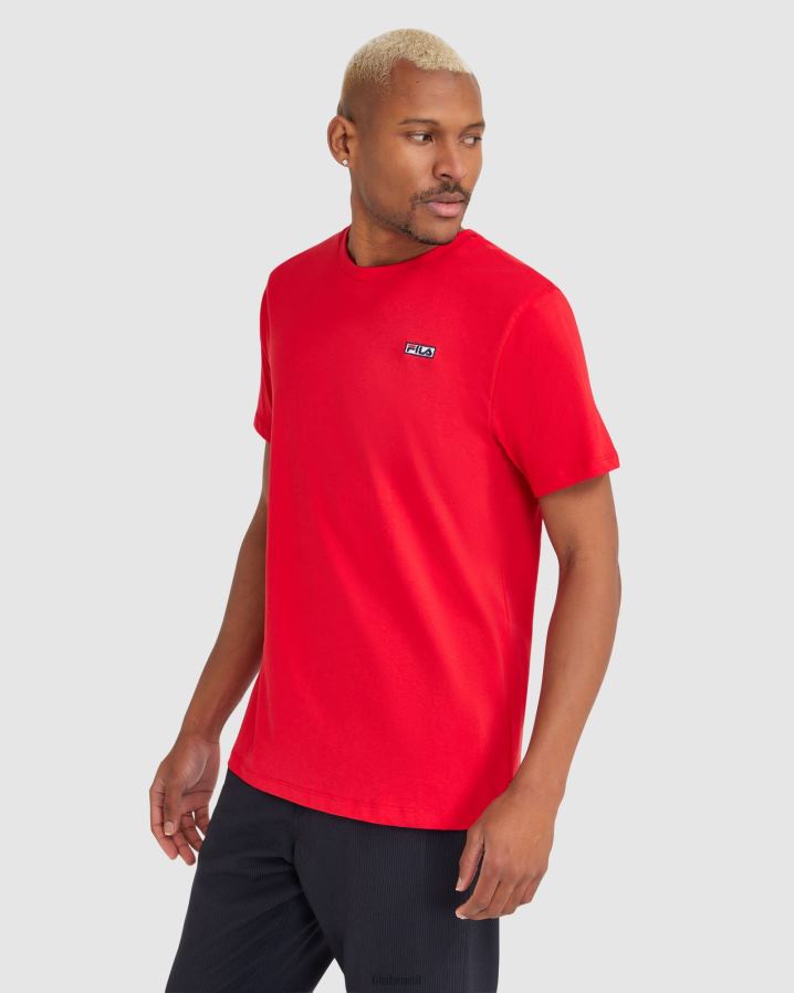 vermelho FILA camiseta fila masculina vermelha HXJFD2413