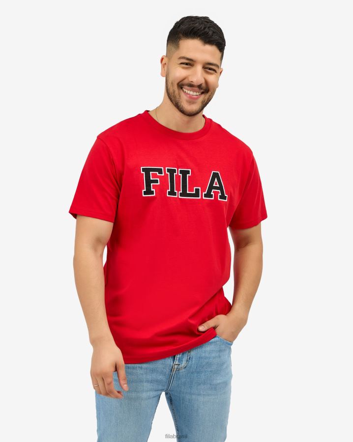 vermelho FILA camiseta jonas fila vermelha HXJFD2579