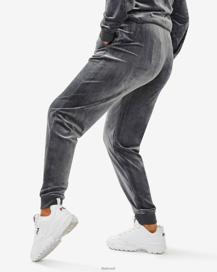 ostra preta FILA calça fila preta oyster unissex aspen HXJFD2506