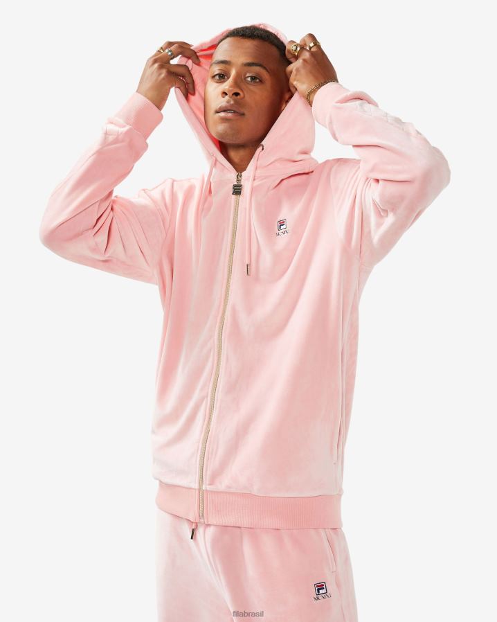 rosa pálido FILA jaqueta fila rose unissex aspen HXJFD2523