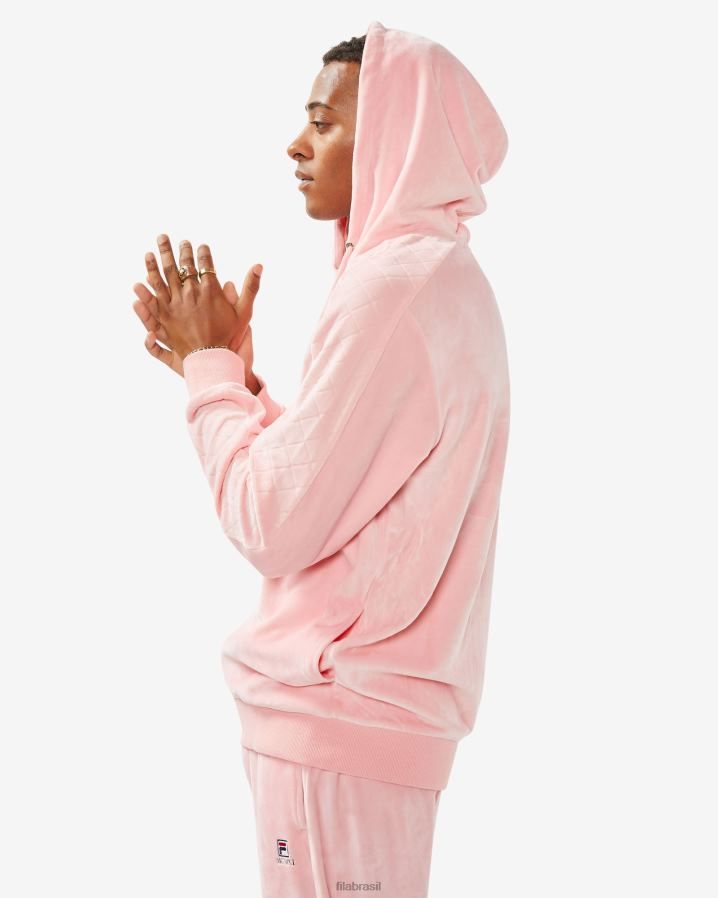 rosa pálido FILA jaqueta fila rose unissex aspen HXJFD2523