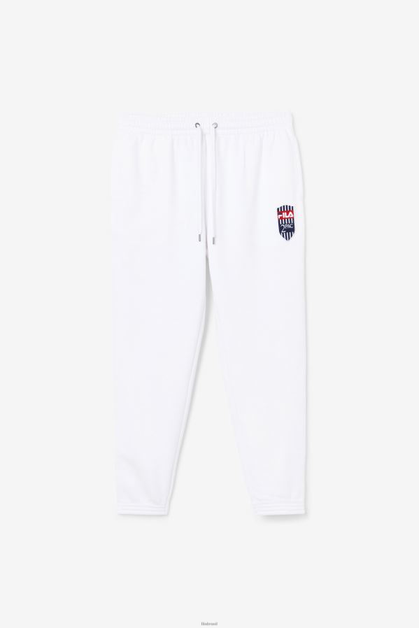 branco FILA calça jogger fila 2pac branca HXJFD897