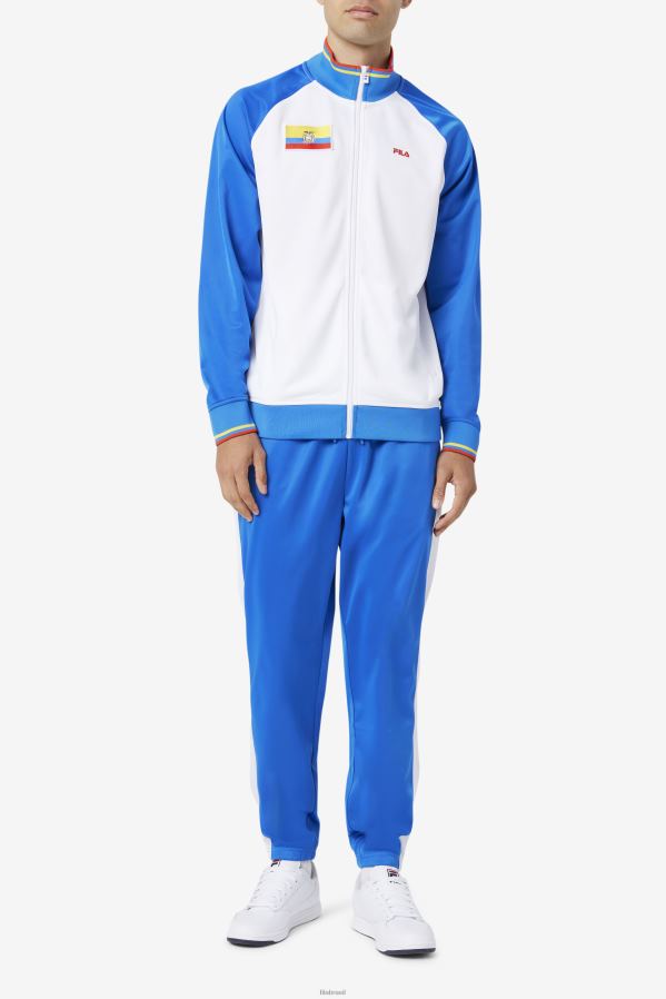 branco/azul/vermelho ardente/amarelo FILA jaqueta equador fila branco/azul/vermelho ardente/amarelo HXJFD920