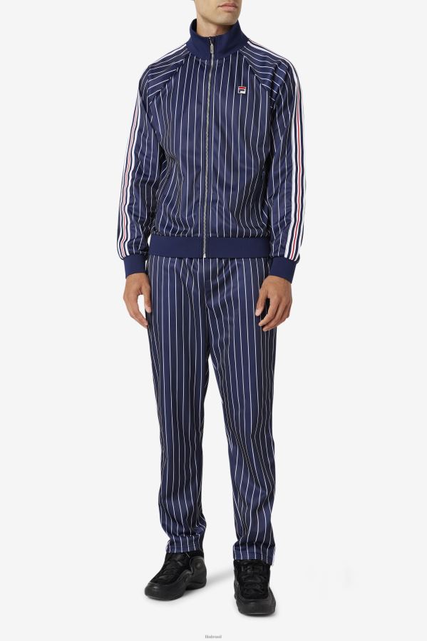 casaco / branco FILA calça track lyons fila peacoat/branca HXJFD902