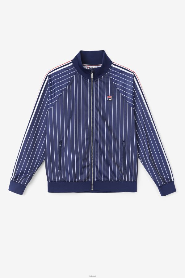 casaco / branco FILA jaqueta fila mitch track peacoat/branca HXJFD901