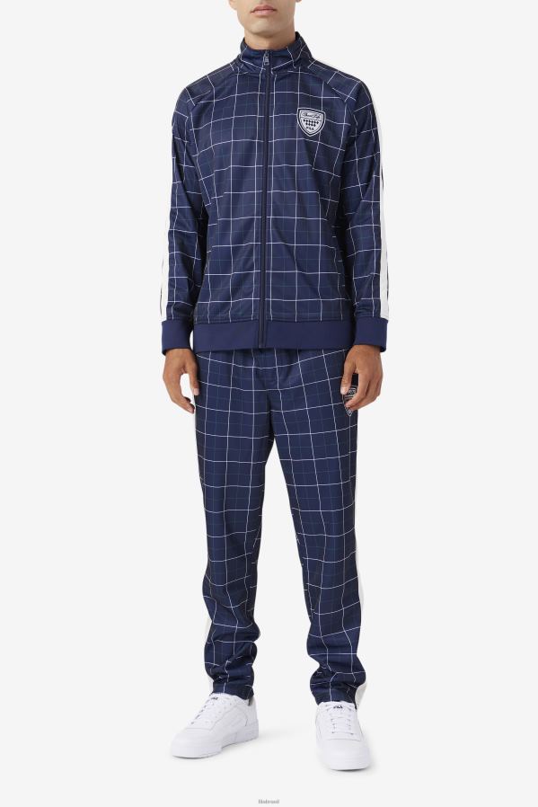 marinha/gardênia/bug de junho FILA oshan track pant azul/gardênia/june bug fila HXJFD905