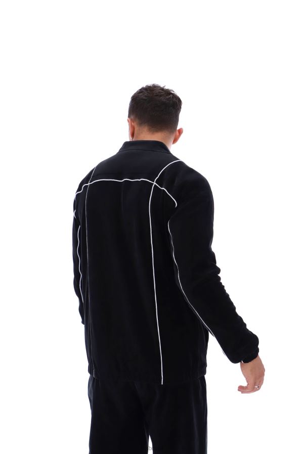 FILA presa clássico veludo fashion track top fila HXJFD3323