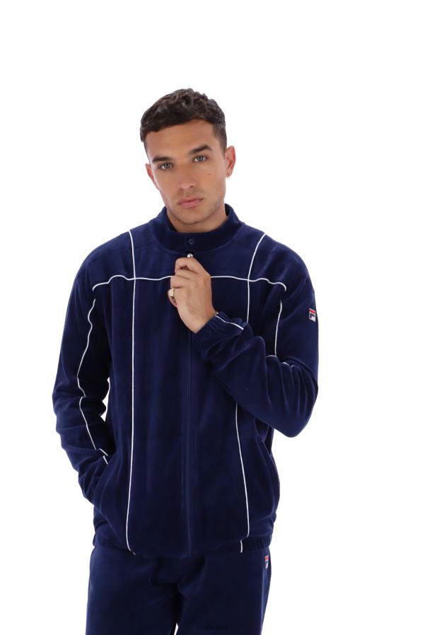 FILA tusk classic veludo track top fila HXJFD3329