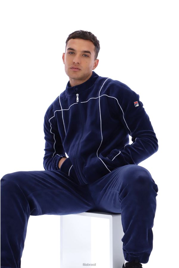 FILA tusk classic veludo track top fila HXJFD3329