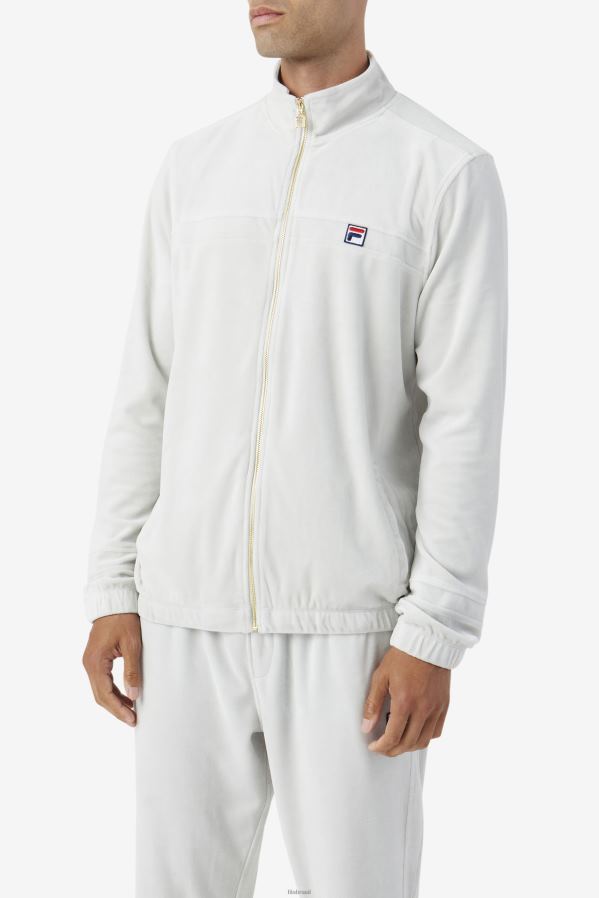 amanhecer azul FILA jaqueta fila ravid veludo azul HXJFD841