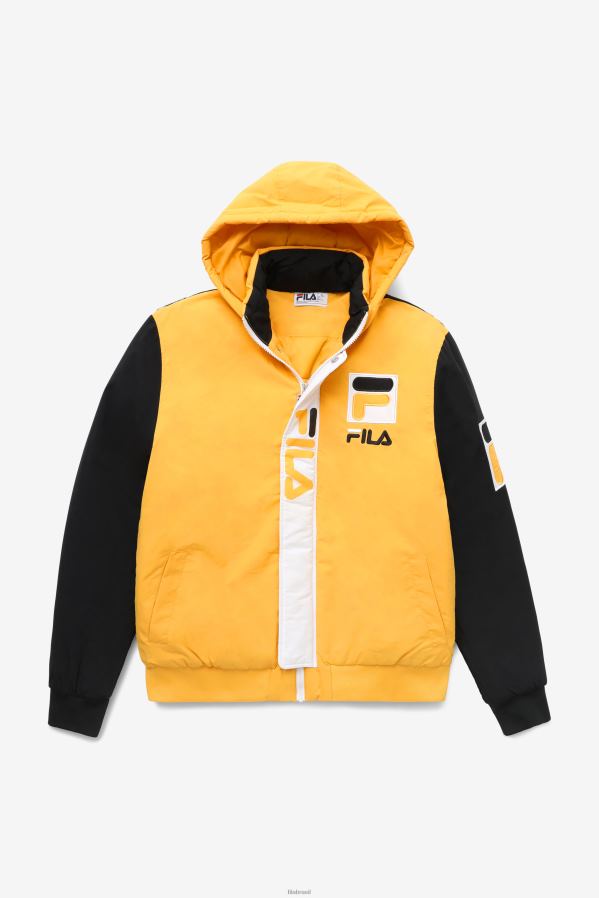 amarelo/preto/branco FILA jaqueta fila tech p1 amarelo/preto/branco fila HXJFD786