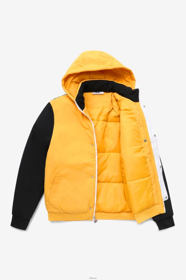 amarelo/preto/branco FILA jaqueta fila tech p1 amarelo/preto/branco fila HXJFD786