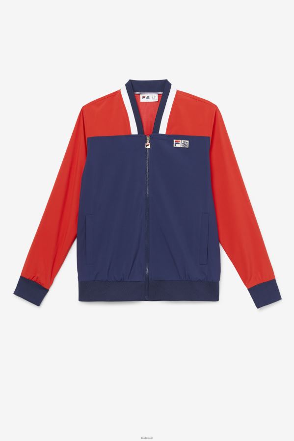 casaco /vermelho /branco FILA casaco peacoat/vermelho/branco fila x the museu track jacket fila HXJFD834