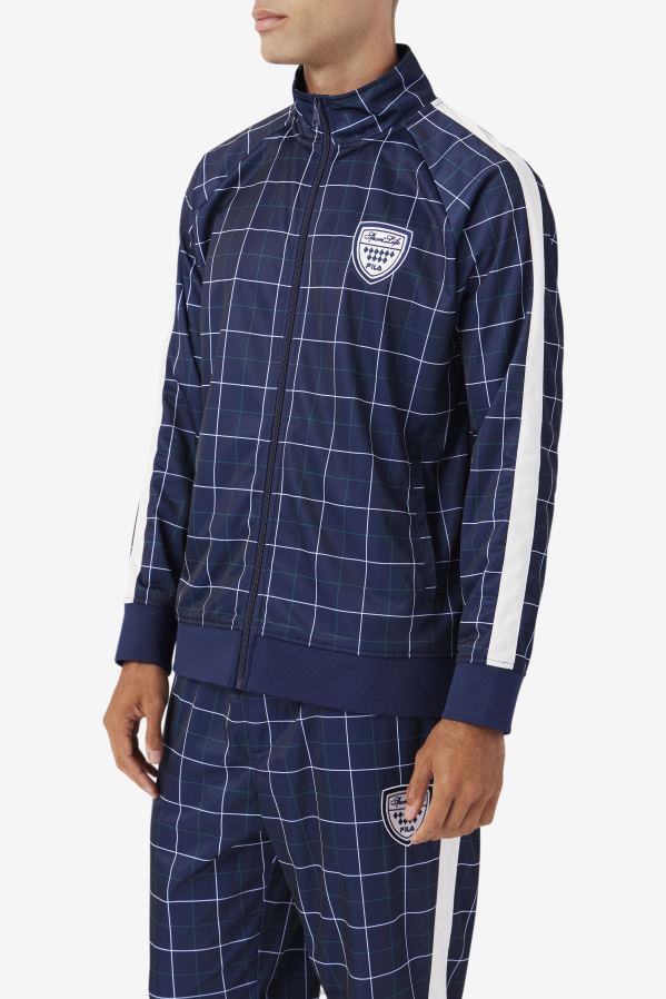 marinha/gardênia/bug de junho FILA jaqueta oshan fila navy/gardênia/june bug HXJFD860