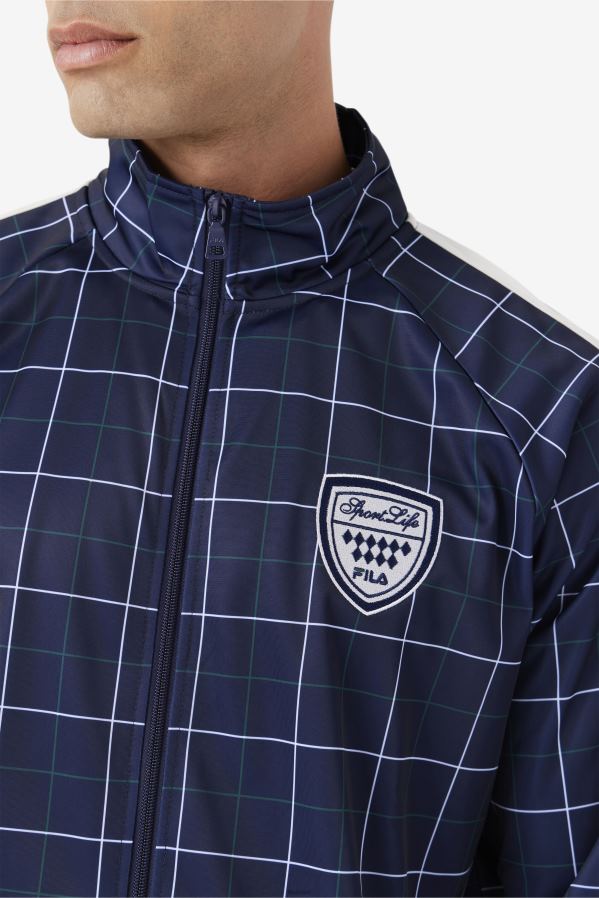 marinha/gardênia/bug de junho FILA jaqueta oshan fila navy/gardênia/june bug HXJFD860