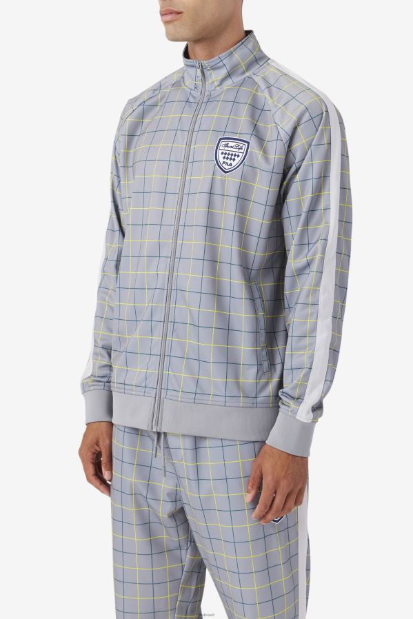 monumento/pedra/bug de junho FILA fila oshan track jacket monumento/stone/june bug HXJFD859