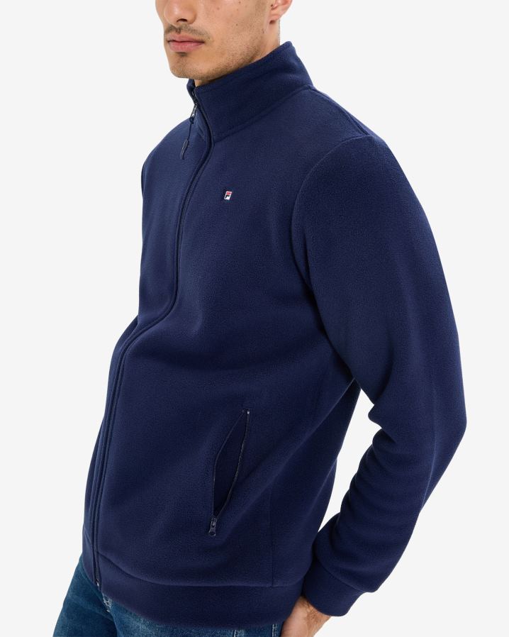 nova marinha FILA jaqueta easton masculina fila new navy HXJFD2654