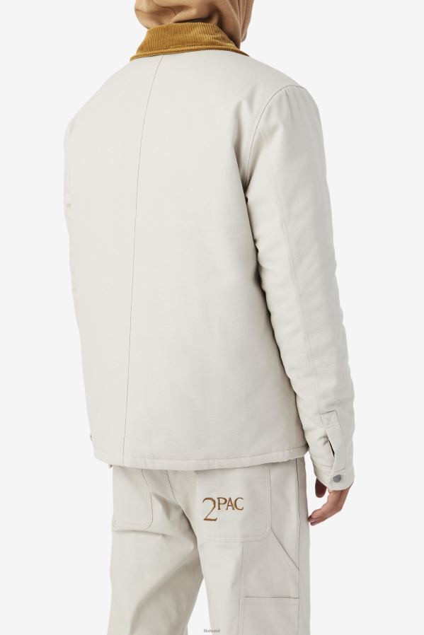 pomba/marrom bronze FILA jaqueta fila 2pac pomba/marrom bronze HXJFD775