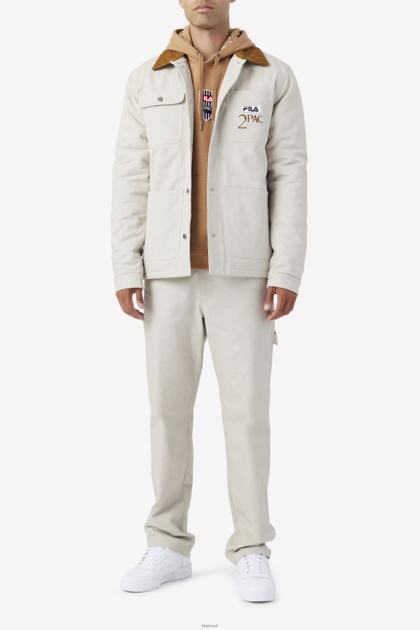 pomba/marrom bronze FILA jaqueta fila 2pac pomba/marrom bronze HXJFD775