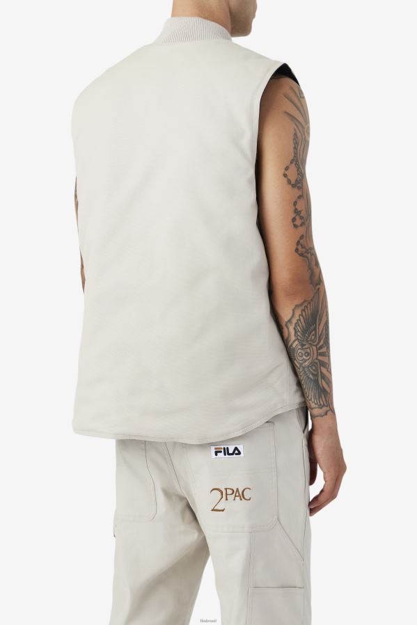 pomba/preta FILA colete fila 2pac pomba/preto HXJFD777