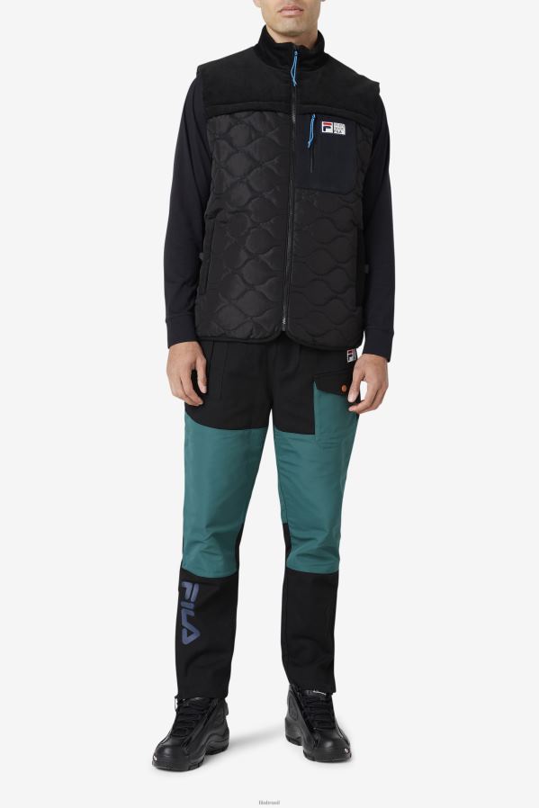 preto FILA jaqueta fila preta HXJFD862