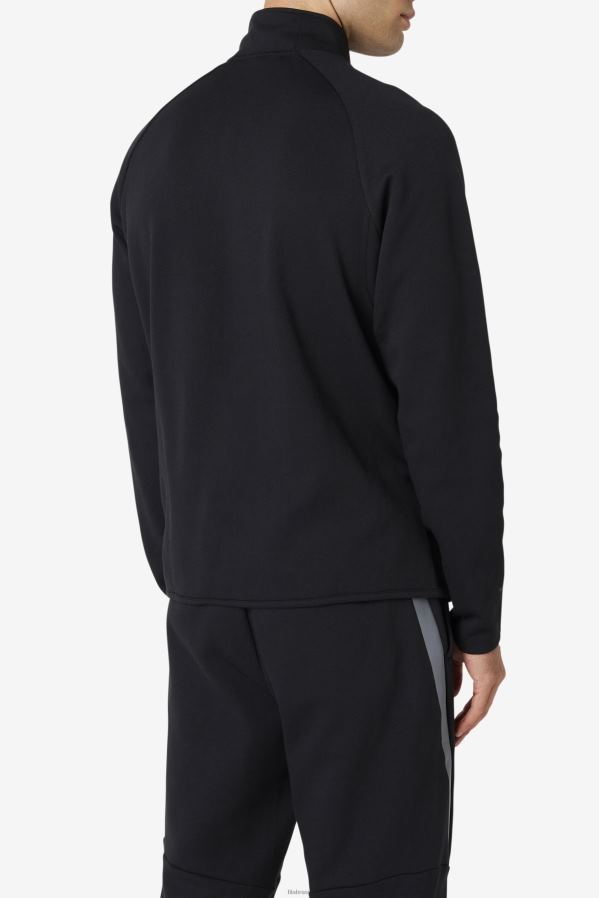 preto FILA jaqueta fila preta HXJFD873