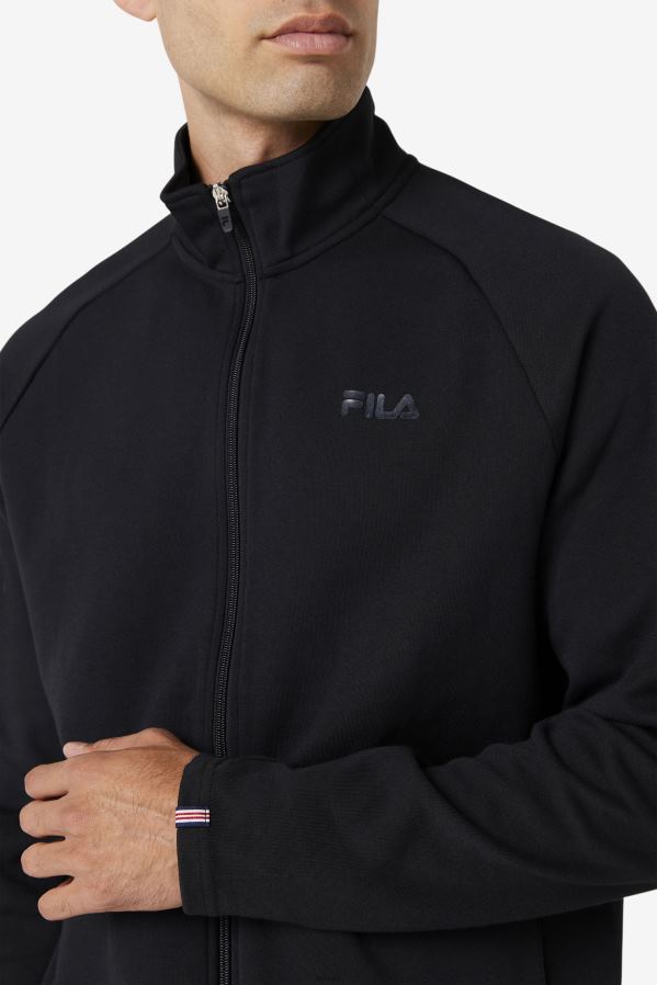 preto FILA jaqueta fila preta HXJFD873