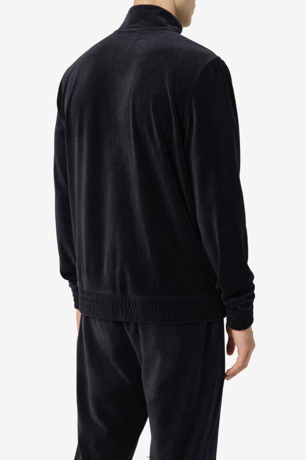 preto FILA jaqueta fila preta de veludo HXJFD826