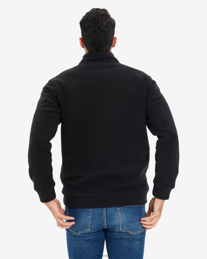 preto FILA jaqueta fila preta masculina HXJFD2655