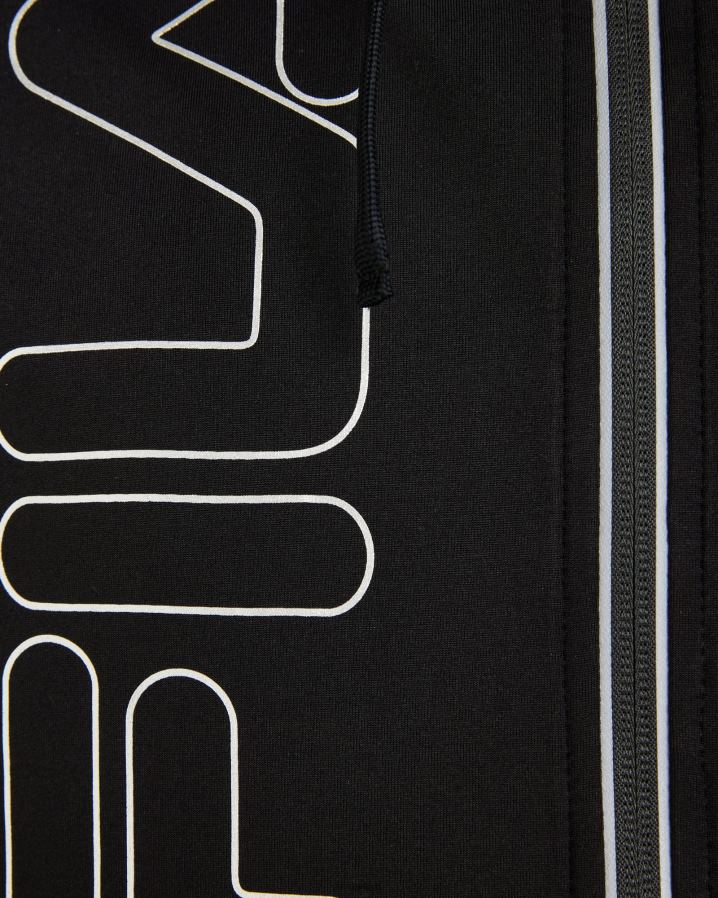 preto FILA jaqueta luca masculina preta fila HXJFD2646