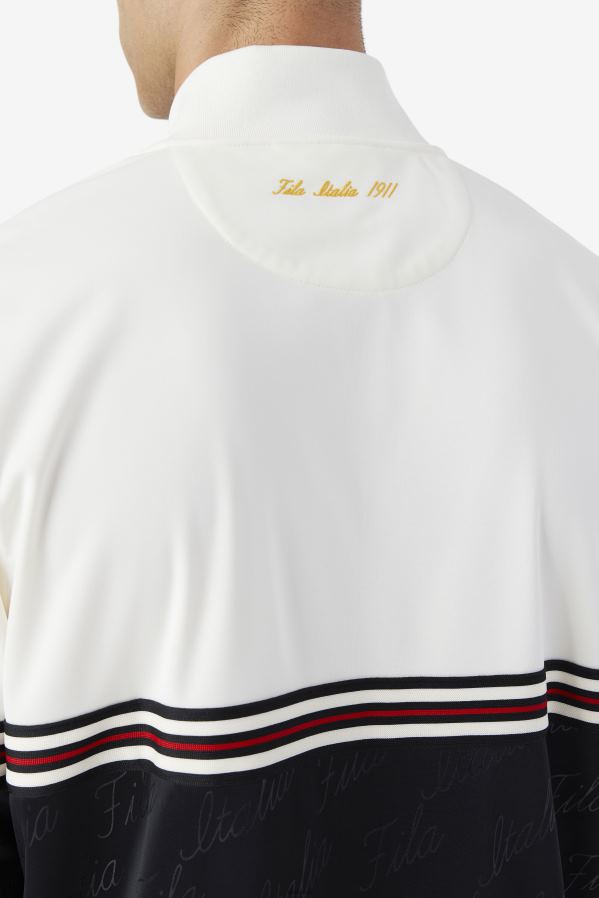 preto/gardênia/amarelo FILA jaqueta preta/gardênia/amarela fila HXJFD846