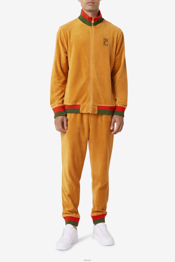sol do deserto/papoula/abeto douglas FILA fila desert sun/poppy/douglas fir fila x paterson jaqueta de veludo HXJFD832